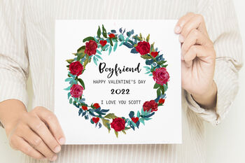Boyfriend Or Girlfriend Valentines Day Card, 2 of 2