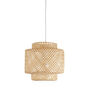 Joni Bamboo Pendant Light Shade, thumbnail 4 of 4