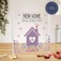 Personalised New Home Acrylic Block Housewarming Gift, thumbnail 1 of 2