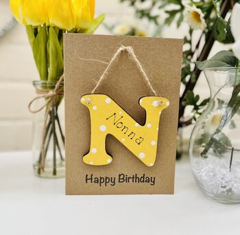 Personalised Nonna Birthday Card N Letter Keepsake, 6 of 6