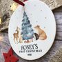 2022 Personalised Baby First Christmas Decoration, thumbnail 2 of 3