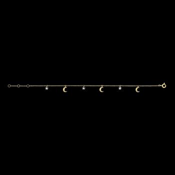 Star And Moon Chain Bracelet, 2 of 2
