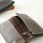 Fair Trade Handcrafted Leather Long Wallet, thumbnail 4 of 11