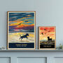 Jack Russell Limited Edition Beach Sunset Gift Print, thumbnail 5 of 8