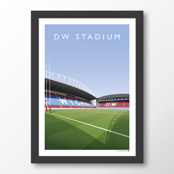Wigan Warriors Dw Stadium Poster, 7 of 7
