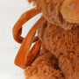 Scottish Highland Brown Cow Bag And Hand Puppet, Boxed, thumbnail 4 of 8