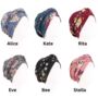 Floral Braid Twist Chemo Turban For Women, thumbnail 3 of 3