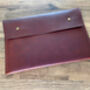 Personalised Spanish Brown Leather A4 Documents Holder, thumbnail 1 of 12