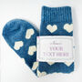 Personalised Cosy Socks, Warm Socks, Walking Socks, thumbnail 2 of 8