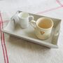 Vintage Wooden Hand Painted Tray, thumbnail 7 of 12
