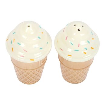 Ice Cream Cone Salt And Pepper Shakers, 2 of 2