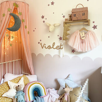 Liberty Fabric Star Wall Stickers, 6 of 7