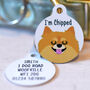Pomeranian Personalised Dog ID Name Tag, thumbnail 10 of 12