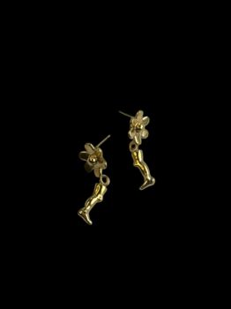 Dancing Flower Earrings, 2 of 3