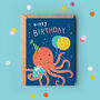 Fun Octopus Birthday Card, thumbnail 1 of 2