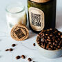 Arabica Coffee Scented Upcycled Wine Bottle Candle, thumbnail 2 of 2