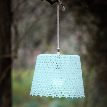 Pastel Garden Lampshades With LED Bulbs, 3 of 6
