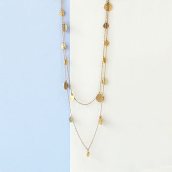 Long Chains Of Gold Necklace, 3 of 10