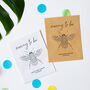 10 'Mummy To Bee' Wildflower Baby Shower Favours, thumbnail 2 of 6