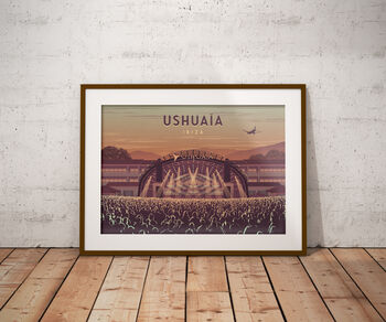 Ushuaia Nightclub Ibiza Travel Poster Art Print, 6 of 8