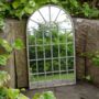 Arched Garden Mirror Home Wall Mirror, thumbnail 1 of 3