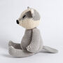 Daisy The Badger Easy Crochet Kit, thumbnail 2 of 7