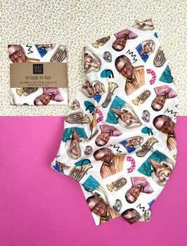 Harold And Madge 90s Tea Towel, 3 of 9