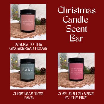 Personalised Son Christmas Candle Gift Set, 8 of 8
