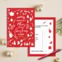 Christmas Planner A5 Personalised Christmas Organiser, thumbnail 3 of 10