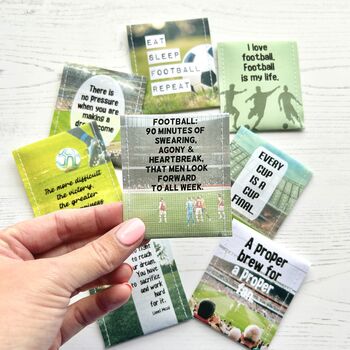 Football Gifts: Football Lovers Tea Gift Set, 6 of 10