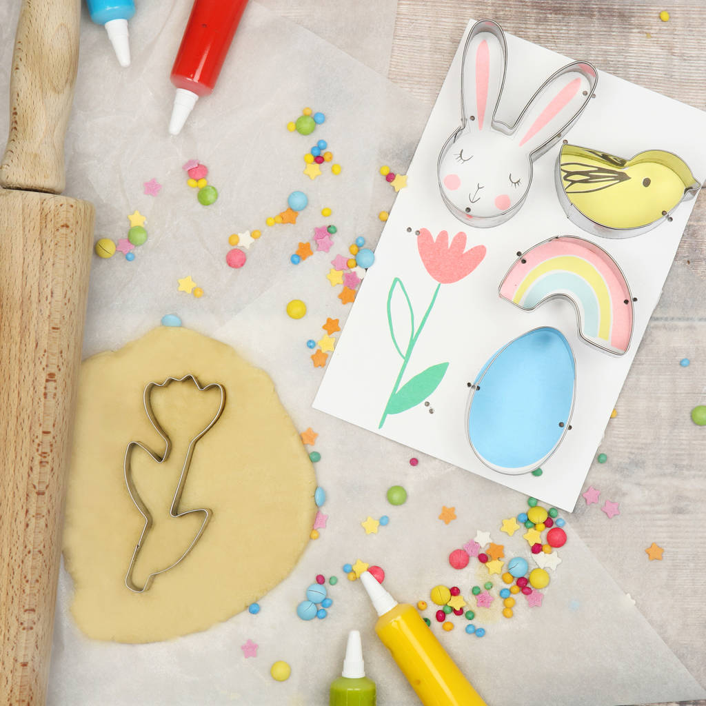 easter cookie cutters by postbox party