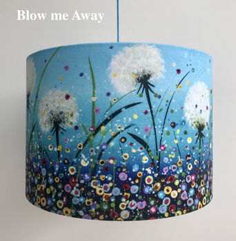 Blow Me Away Artist Handmade Lampshade, 3 of 5