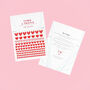 Love Hearts Nail Art Letterbox Gift Kit, thumbnail 6 of 6