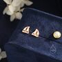 Sterling Silver Sailing Boat Stud Earrings, thumbnail 3 of 11