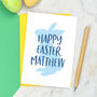 Personalised Bunny Easter Card, thumbnail 2 of 3