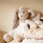 White Lace Bunny Soft Toy For Baby And Toddler, thumbnail 4 of 9