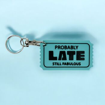 Arcade Ticket Funny And Offensive Novelty Keyrings, 3 of 10