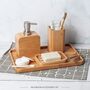 Four Piece Bathroom Accessory Retro Set, thumbnail 1 of 9