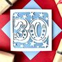Big Number Personalised 30th Birthday Card, thumbnail 1 of 4