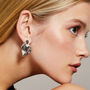 Ivy Chunky Statement Ripple Earrings, thumbnail 1 of 4