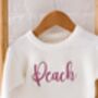 Embroidered Personalised Name Knitted Jumper, thumbnail 10 of 10