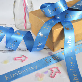 Hen Party 25mm Personalised Printed Ribbon, 4 of 8