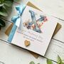 Christening/Baptism Card For Little Boy, Personalised, thumbnail 3 of 5