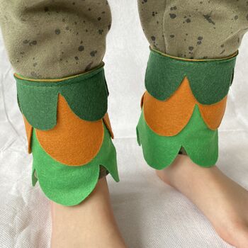 Green Parrot Felt Costume For Children And Adults, 9 of 9