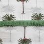 Block Printed Green Palm Tree Cotton Sarong, thumbnail 6 of 6