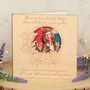 Personalised Condolence Photo Wooden Card, thumbnail 1 of 5