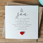 Personalised Handmade Christmas Card For Special Son, thumbnail 1 of 4