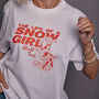 The Life Of A Snow Girl Christmas T Shirt, thumbnail 2 of 10