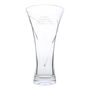 Personalised Heart Silver Swarovski Hand Cut Glass Vase, thumbnail 4 of 4