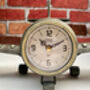 42cm Metal Fighter Aeroplane Clock Novelty Desk Freestanding Or Wall Mount, thumbnail 2 of 7